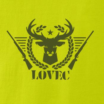 Lovec - jeleň a zbrane