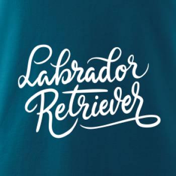 Labrador - nápis okrasný