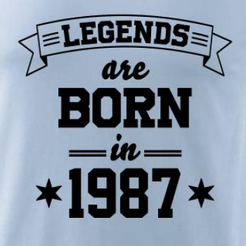 Legends are born in 1987