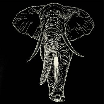 Slon vo farbe slonovej kosti