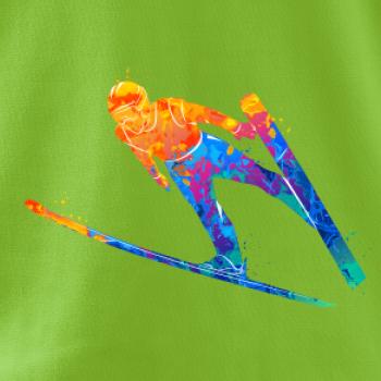 Skokan na lyžích splash