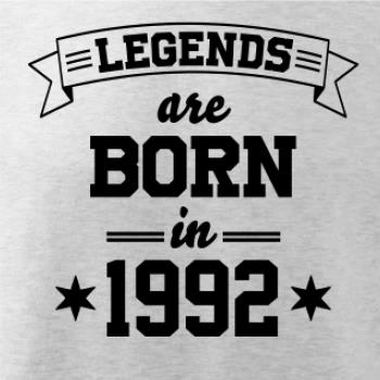 Legends are born in 1992