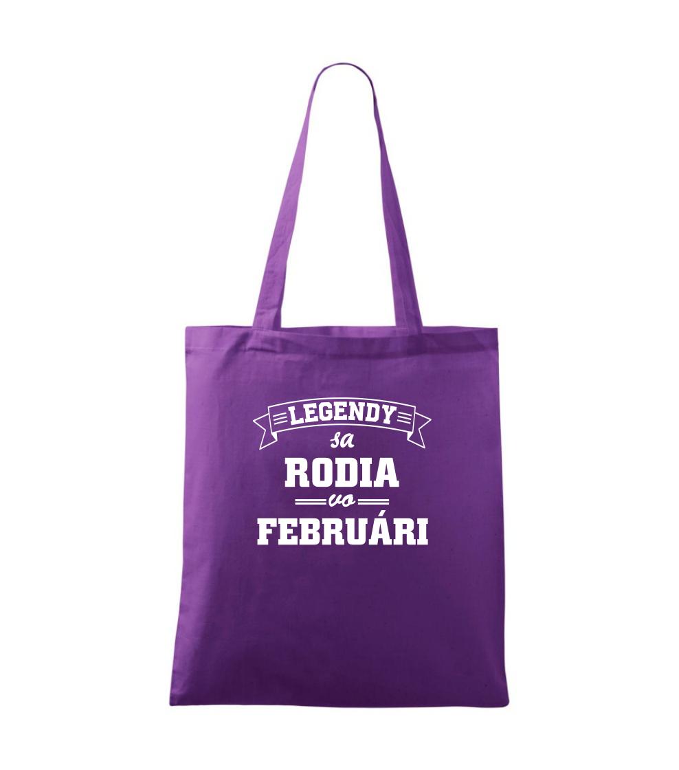 Legendy sa rodia vo februári