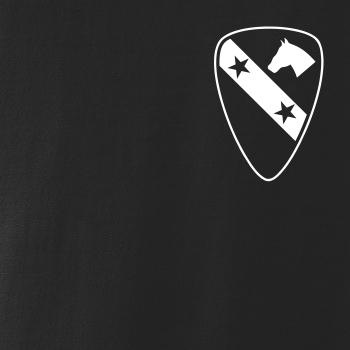 1st Cavalry Division hviezdy prsia zlatá