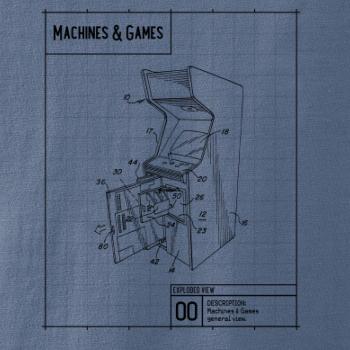 Nákres herný automat otvorený