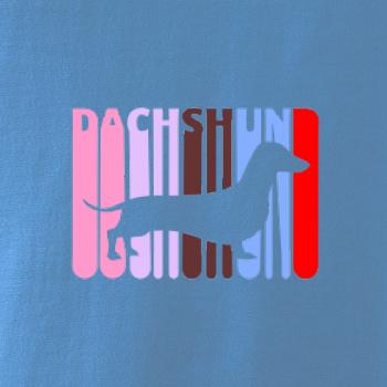 Jazvečík Roztečený nápis