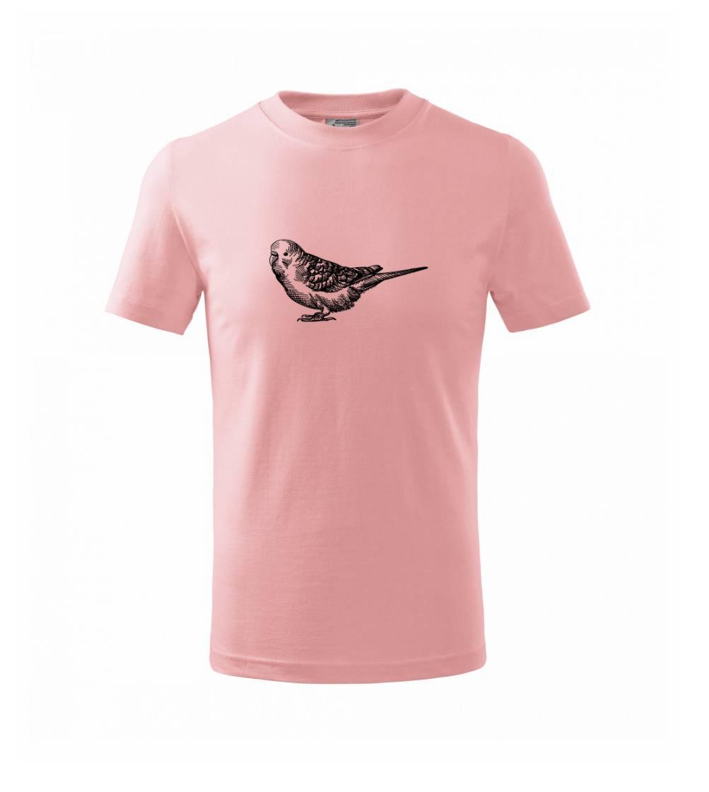 Ceruzkou kreslený Papagáj