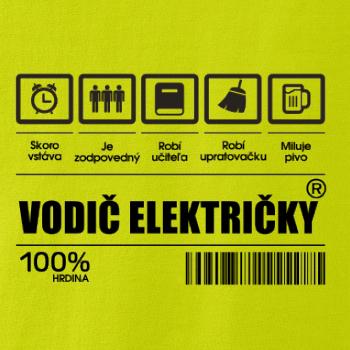 Čiarový kód - Vodič električky / vodička električky