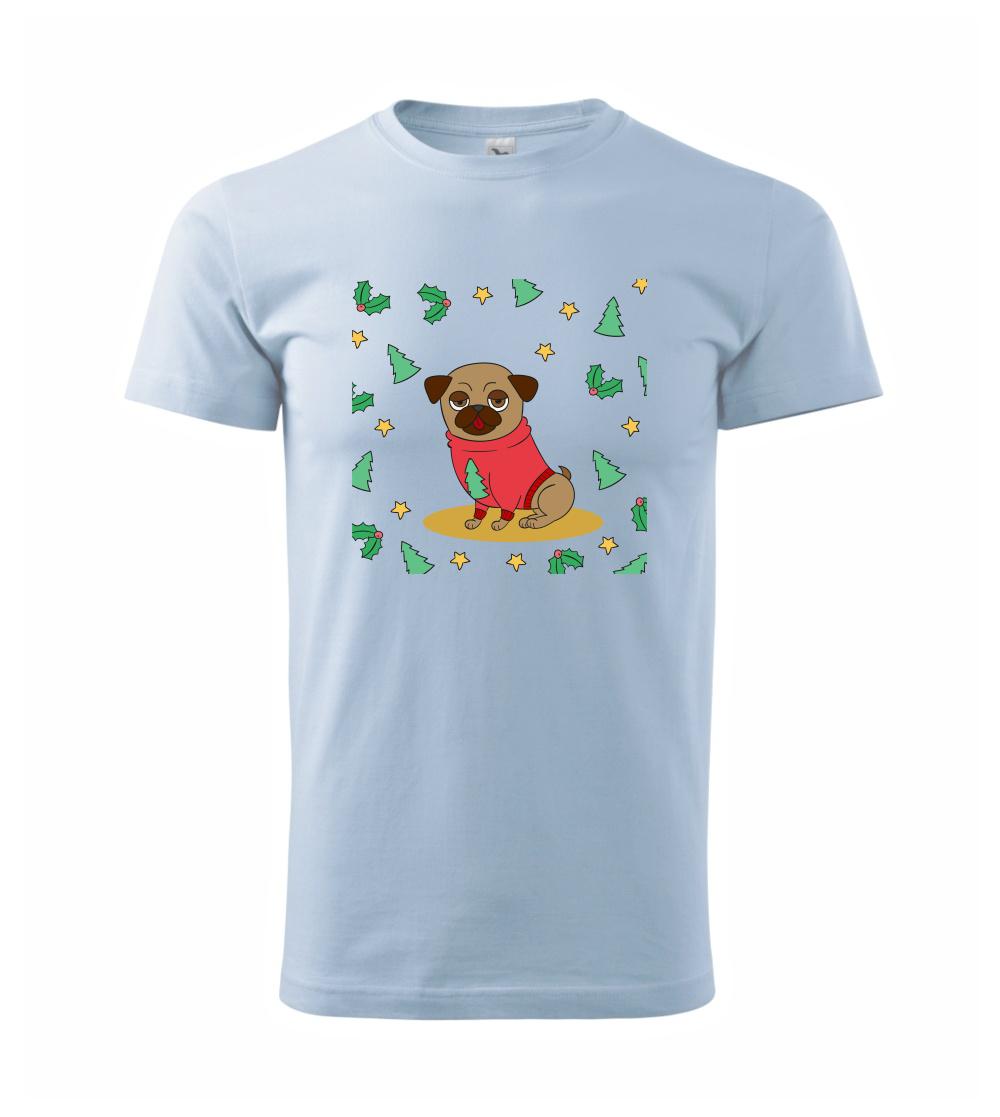 Vianočný mops Vianočný mops