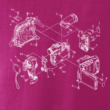 Nákres videokamera stará