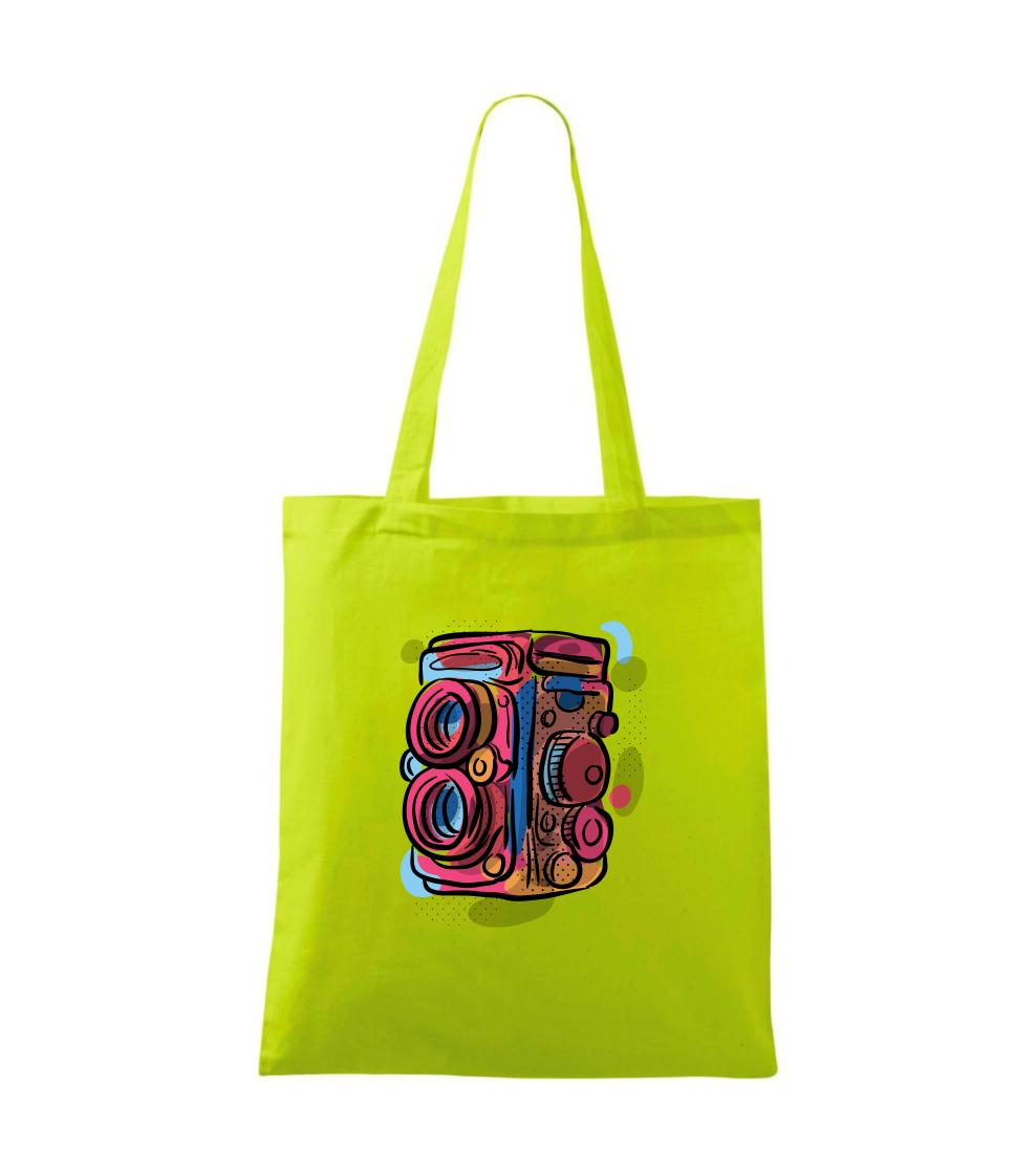 Foťák farebný - dve šošovky