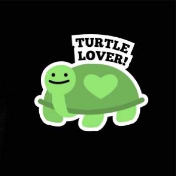 Turtle lover - kreslený