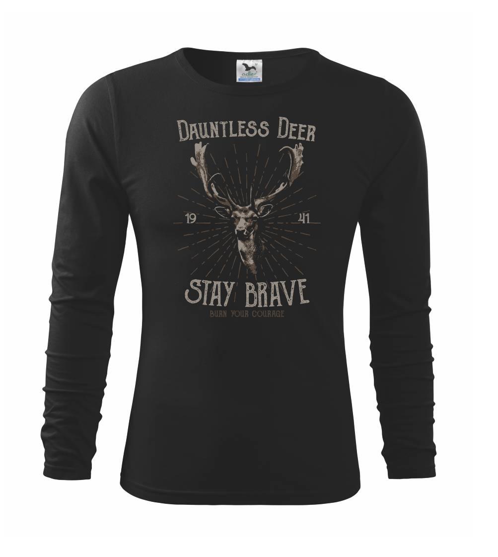 Tričká so zvieratami - Deer staybrave - Tričko detské Long Sleeve