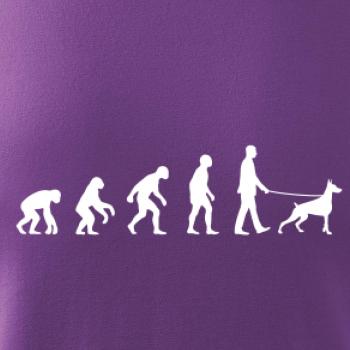 Evolúcia pes doberman (muž-žena)