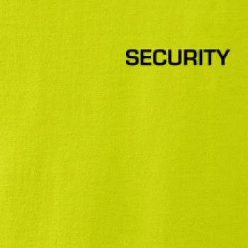 Security nápis Security nápis