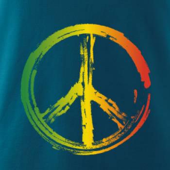 Peace symbol paint