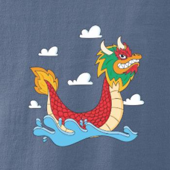 Dračia loď kreslená