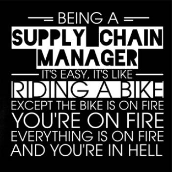 Being a hain supply manager - bike