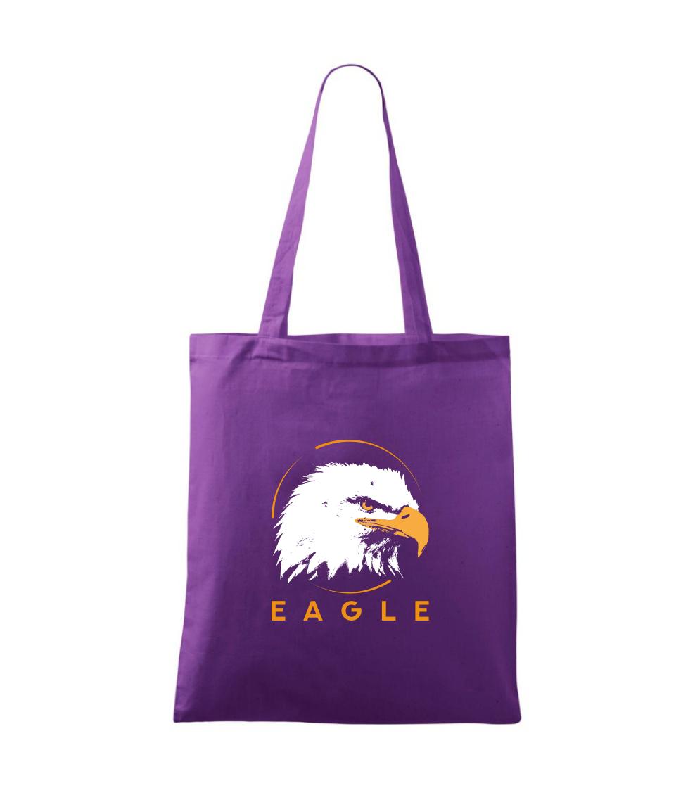 Tričká so zvieratami - Eagle hlava - Taška bavlnená