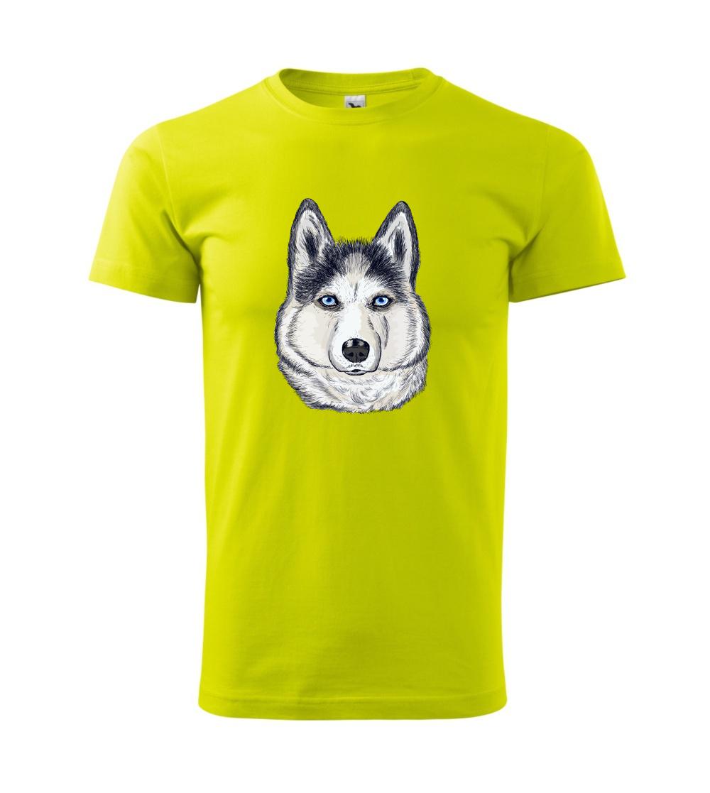Husky hlava - kreslený Husky hlava - kreslený
