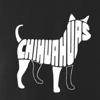 Čivava nápis