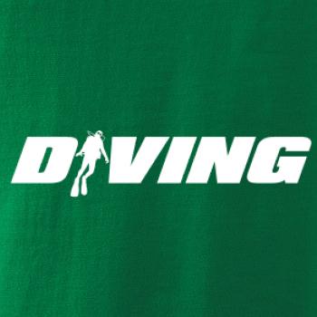 Diving nápis potápač