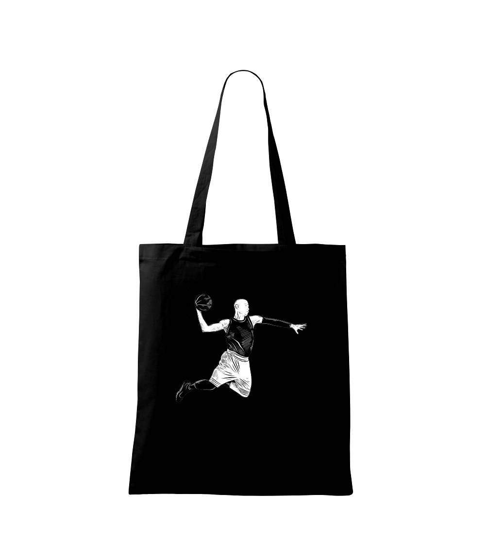 Basketbalista vo výskoku