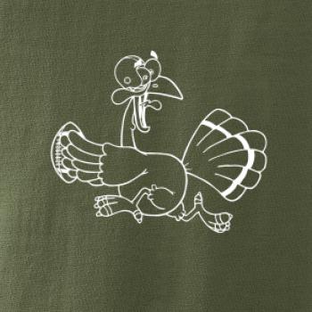 Vystrašená sliepka