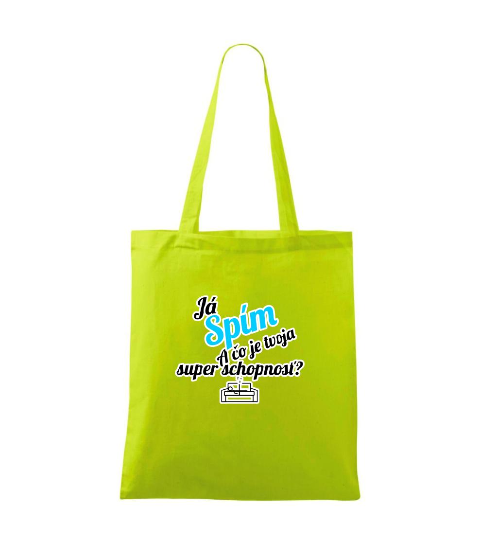 Já spím - tvoja super schopnosť - šikmý Já spím - tvoja super schopnosť - šikmý