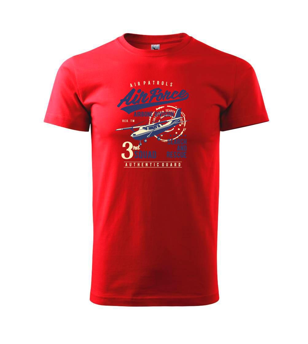 Vojenská tričká s potlačou - Air Force - Tričko extra veľké  (5-8XL)