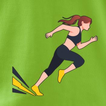 Behanie - žena štartuje