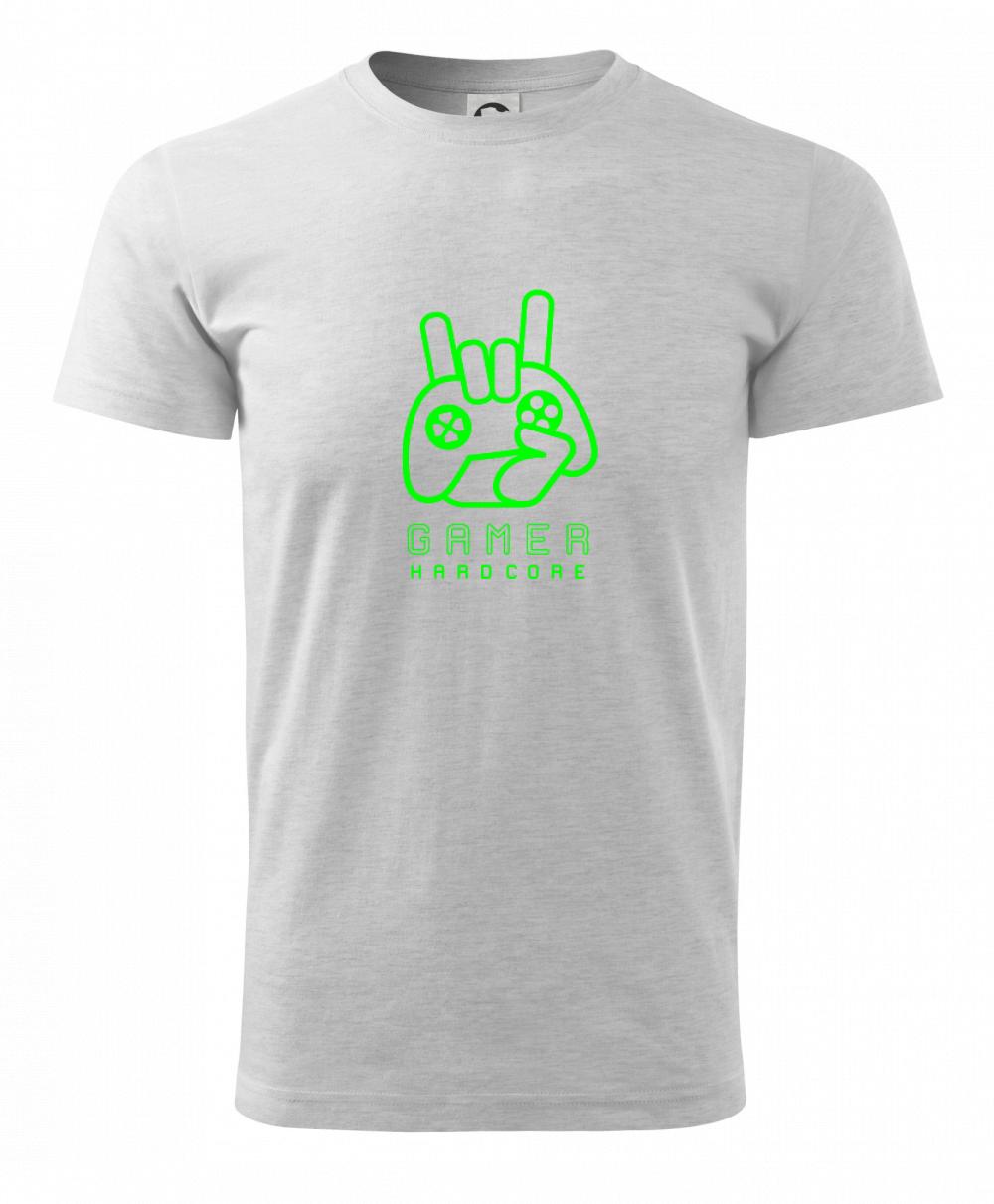 Hardcore gamer - ruka - zelená Hardcore gamer - ruka - zelená