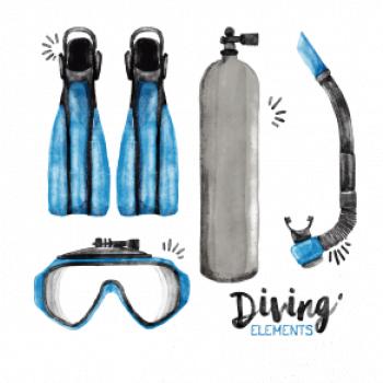 Diving elements Diving elements