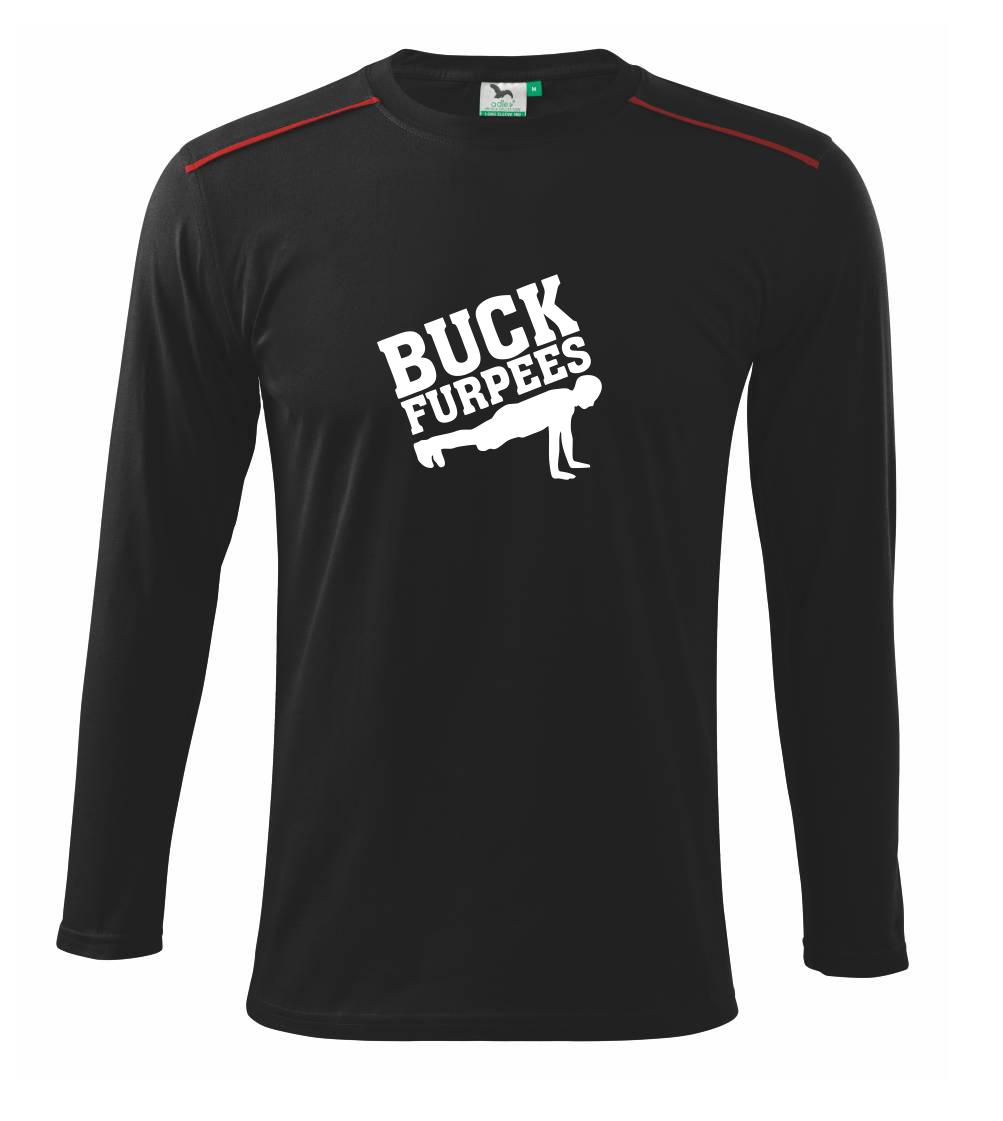 Posilňovani - Buck furpees - Tričko s dlhým rukávom Long Sleeve