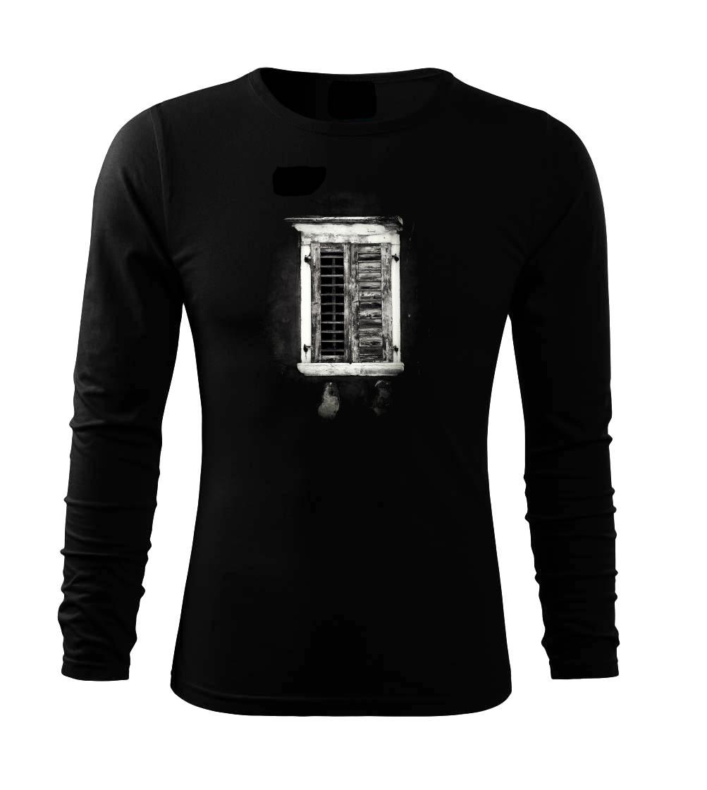 Grafické tričká - Okno do duše - Tričko s dlhým rukávom FIT-T long sleeve