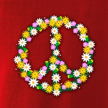 Peace symbol margaréty