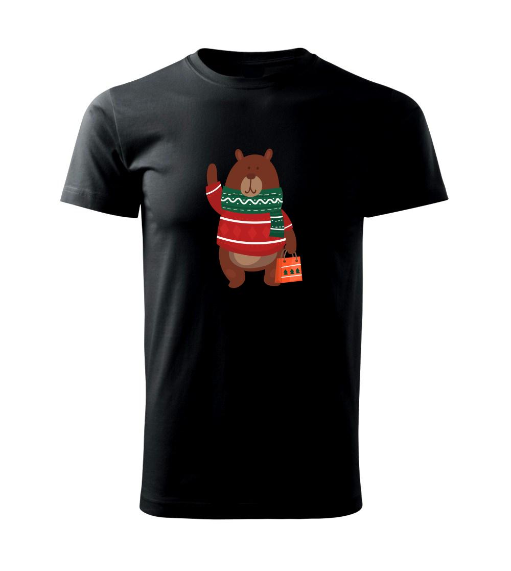 Medveď s darčekom Medveď s darčekom