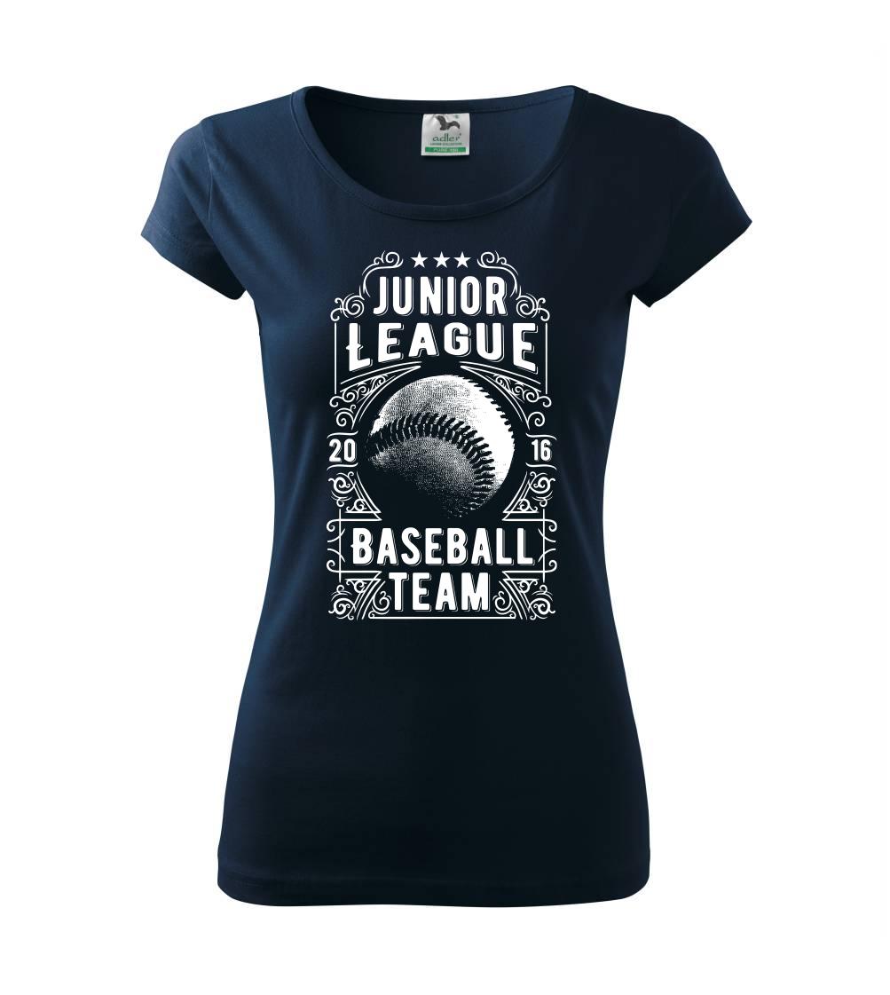 Tričká baseball - Baseball Team - Dámske tričko Pure
