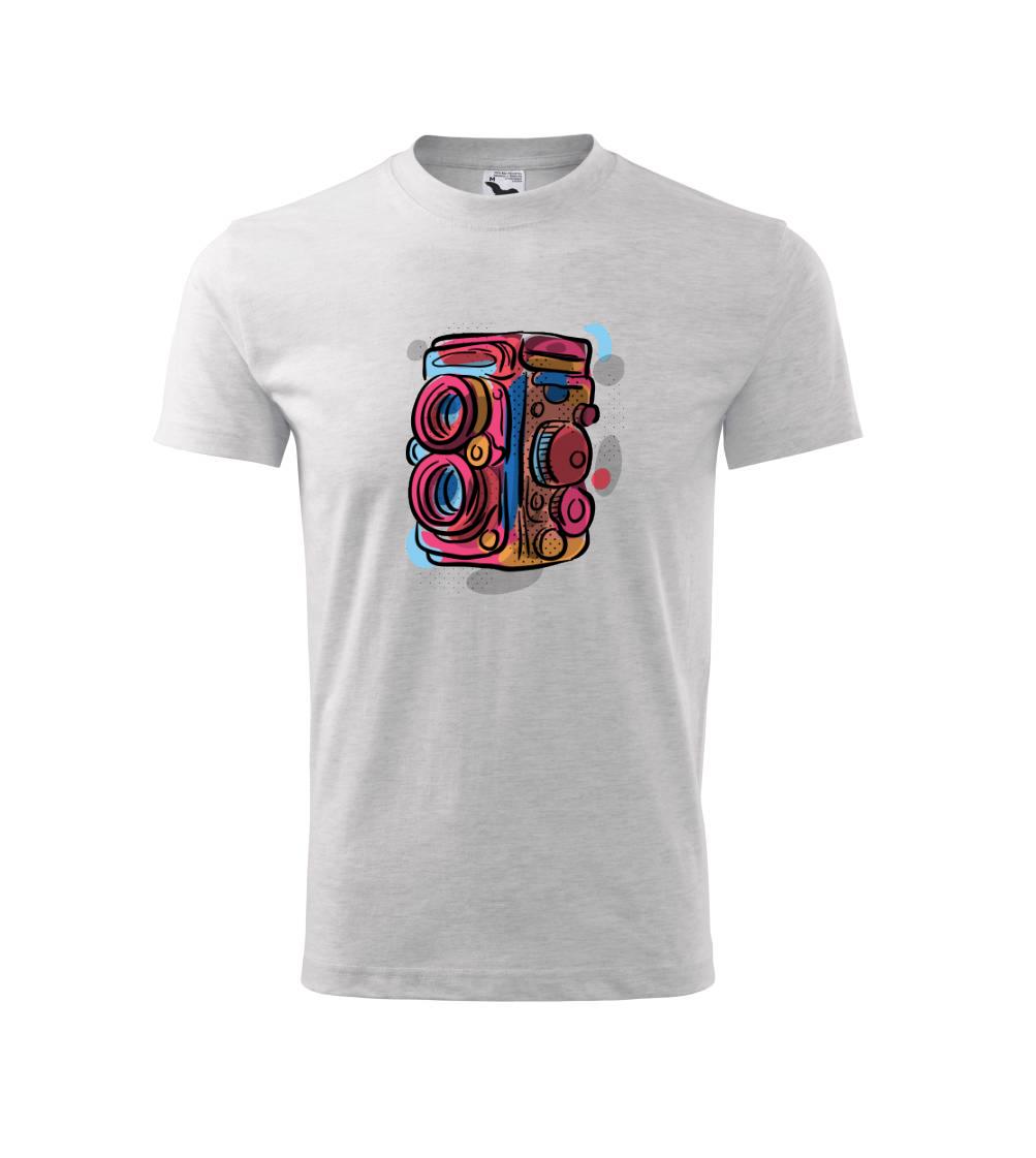 Foťák farebný - dve šošovky