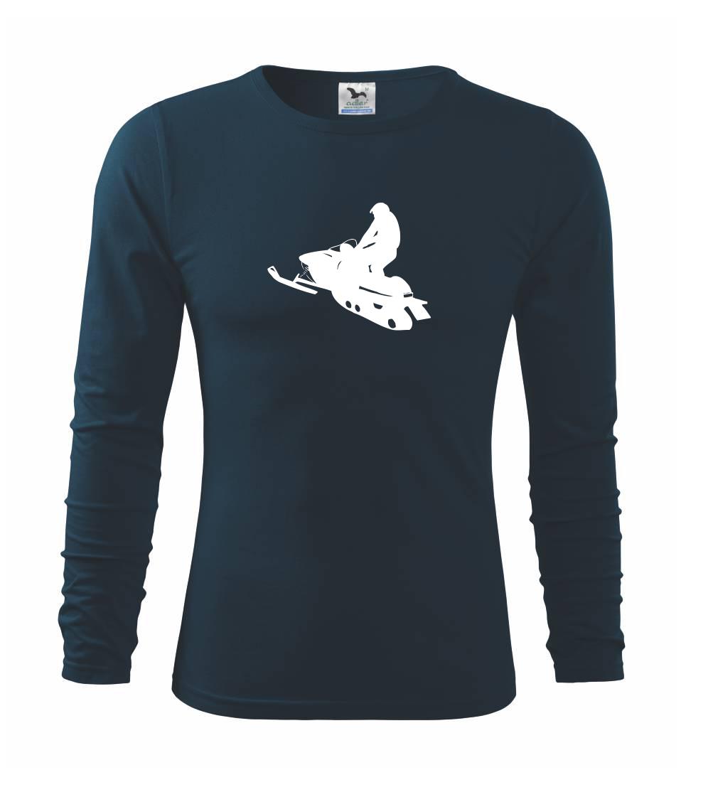 Lyže a Snowboard - Snehový skúter - Tričko s dlhým rukávom FIT-T long sleeve
