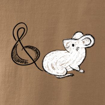 Myš husľový kľúč