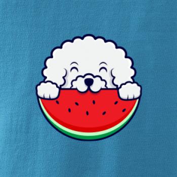 Bišónik s melónom