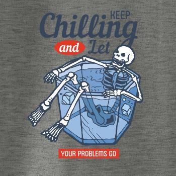 Keep chilling sklenice