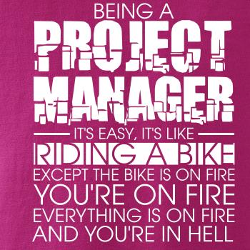 Being A Project Manager - bike