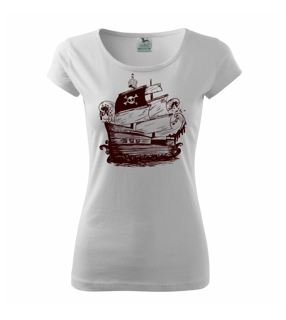 Pirátská loď maľovaná