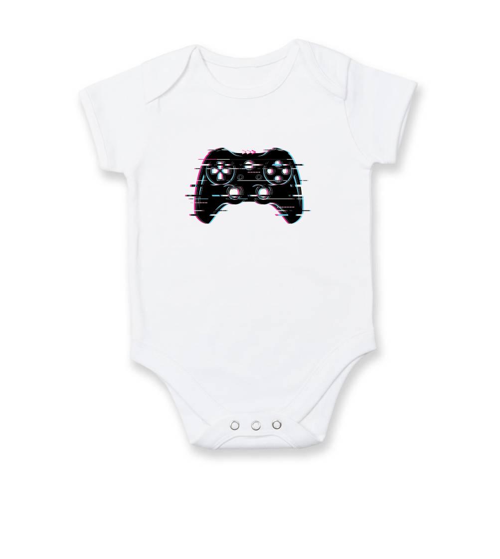 Tričká pre ajťákov - Ovládač gamer - Body dojčenské s krátkym rukávom
