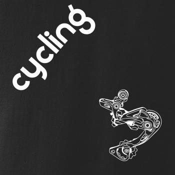 Cycling nápis šikmo