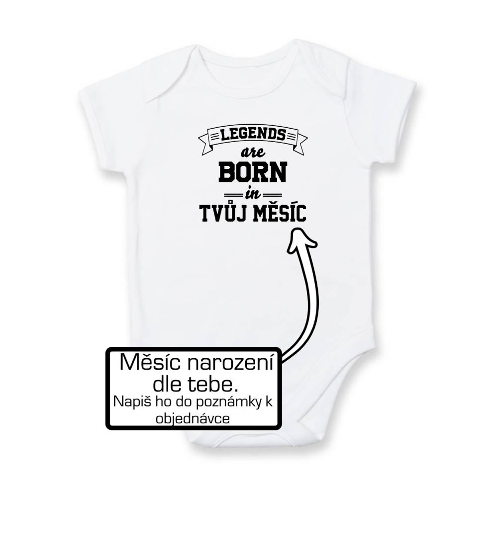 Legends are born in (Tvoj mesiac narodenia) Legends are born in (Tvoj mesiac narodenia)