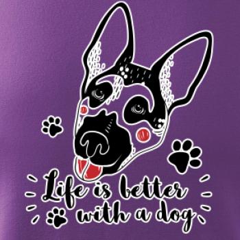 German shepherd - life is a better with dog