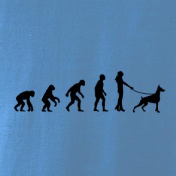 Evolúcia pes doberman (muž-žena)